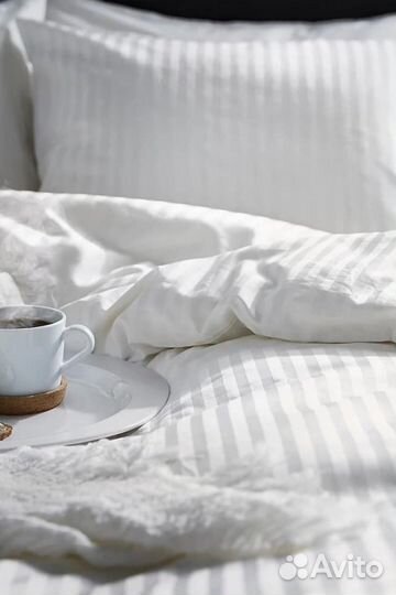 Постельное белье страйп сатин