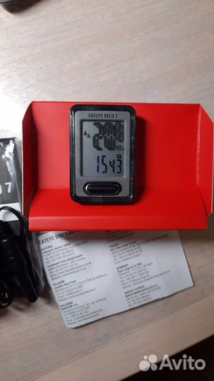 Велокомпьютер cateye velo 7