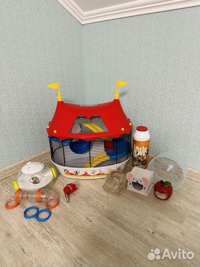Клетка для грызунов Ferplast Circus Fun + подарки