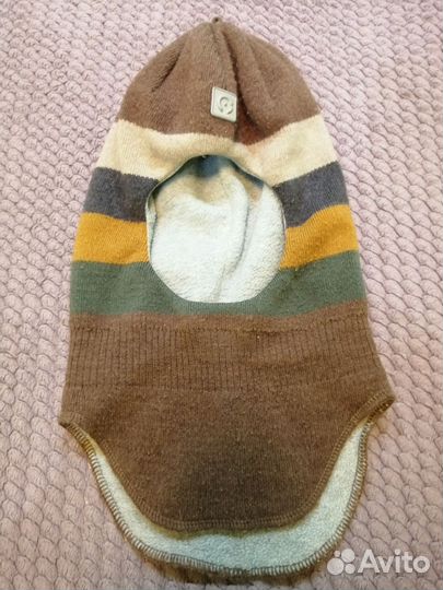 Шапка шлем для мальчика