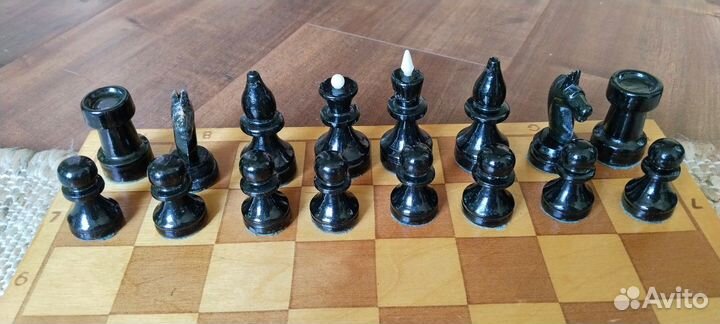 Шахматы СССР деревянные 1978 г
