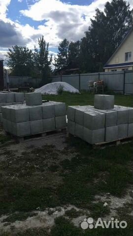 Блоки из бетона для фундамента