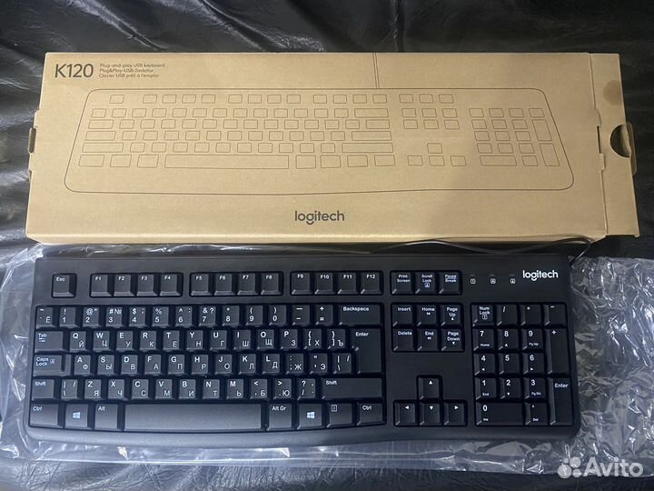 Клавиатура logitech k120