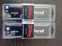 Оперативная память ddr4 kingston fury 16 GB