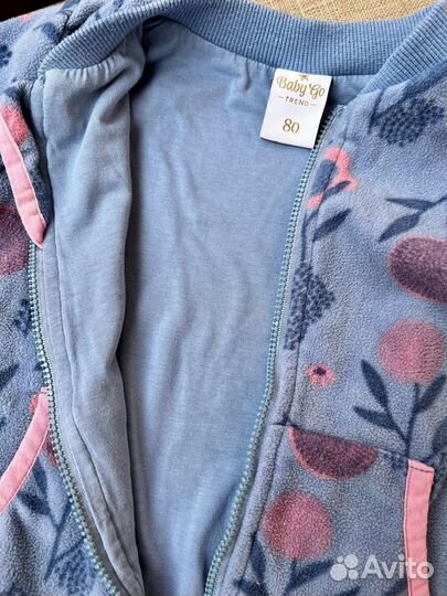 Флисовый Комбинезон для девочки