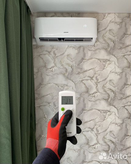Кондционеры сплит-системы новые, установка