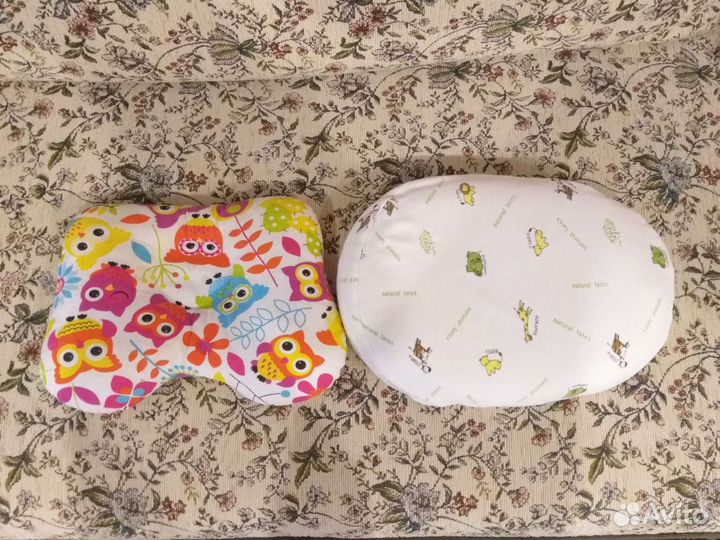 Подушка детская 1. Артопедическая, 2. Латекс