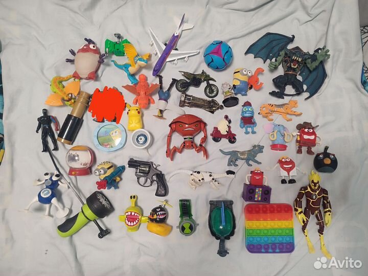 Пакет с игрушками