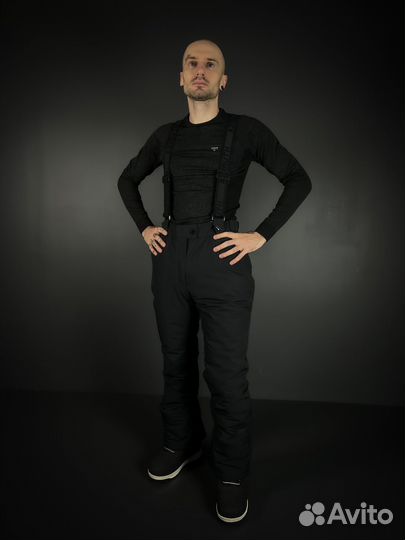 Полукомбинезон горнолыжный Azimuth Чёрный