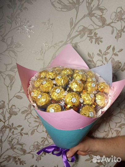 Букеты из конфет