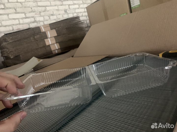 Контейнер пластиковый одноразовый