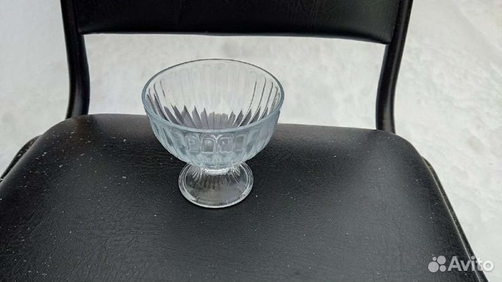 Креманки стеклянные и металлические