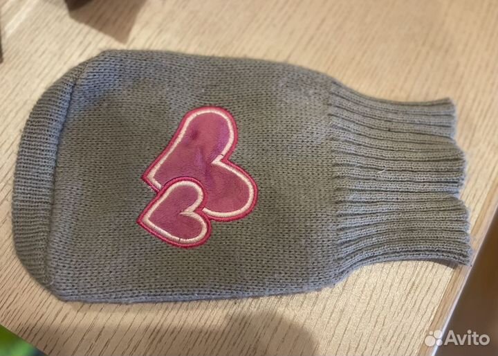 Свитерок и шлейка мягкая для маленькой собачки