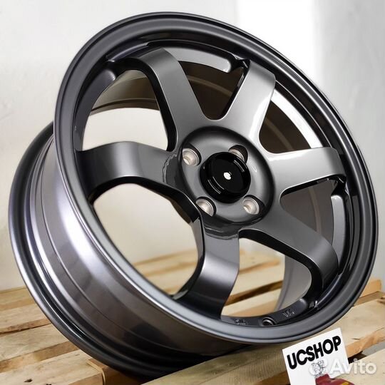 Литые диски Rays TE37SL 16x7 et35 4x100