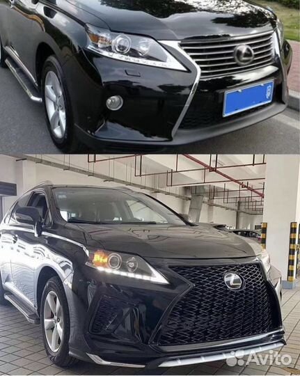 Lexus RX 2009-2014 бампер стиль 2021 года V7GD8