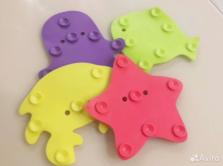 Мини-коврики детские противоскользящие roxy-kids