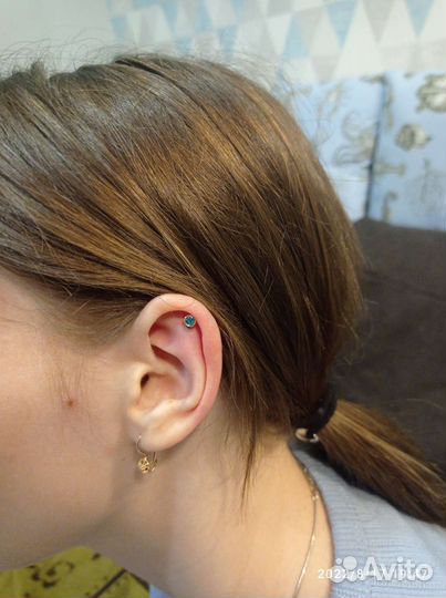 Пирсинг, Прокол мочек ушей, Хрящ, Крыло носа