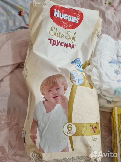 Трусики хаггис 6, ночные manu и для плавания