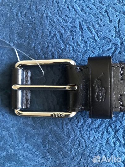 Мужской кожаный ремень ralph lauren