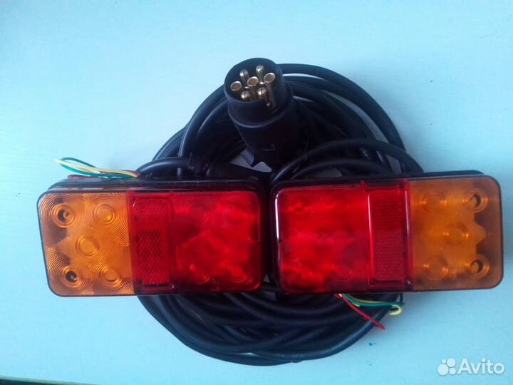 Проводка для прицепа с фонарями LED 12/24V