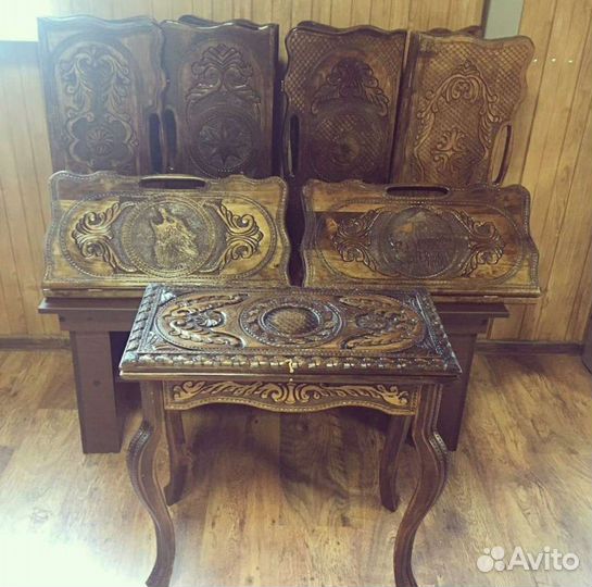 Нарды ручной работы резные