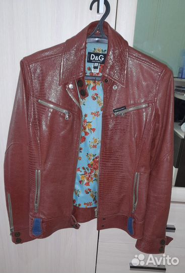 Кожаная куртка италия