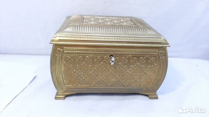 Шкатулка СССР металл дюралюминий