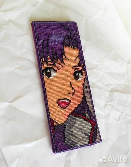 Вышивка Мисато Кацураги (Евангелион)