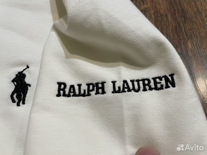 Polo ralph lauren свитшот белый