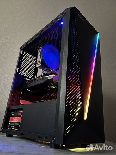 Игровой Компьютер AMD FX-6350/RX580 8Gb/8Gb/SSD