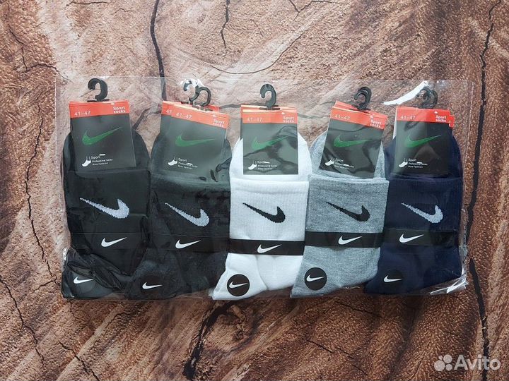 Носки Nike Jordan Adidas Reebok