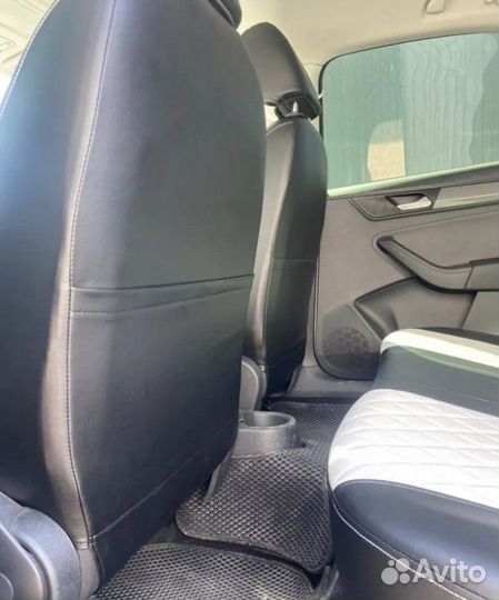 Чехлы Hyundai Solaris 2 Экокожа ромб