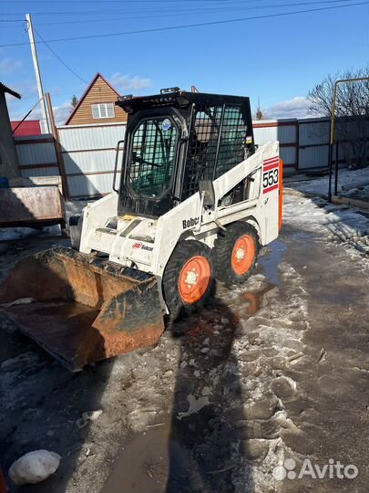 Услуги минипогрузчика Bobkat