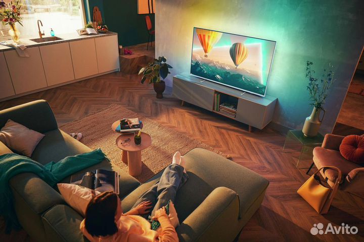 Телевизор Philips 50pus8057 ambilight 4K