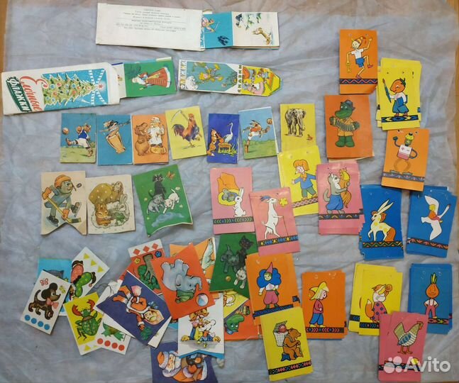 Новогодние флажки гирлянды конфетти СССР прищепки