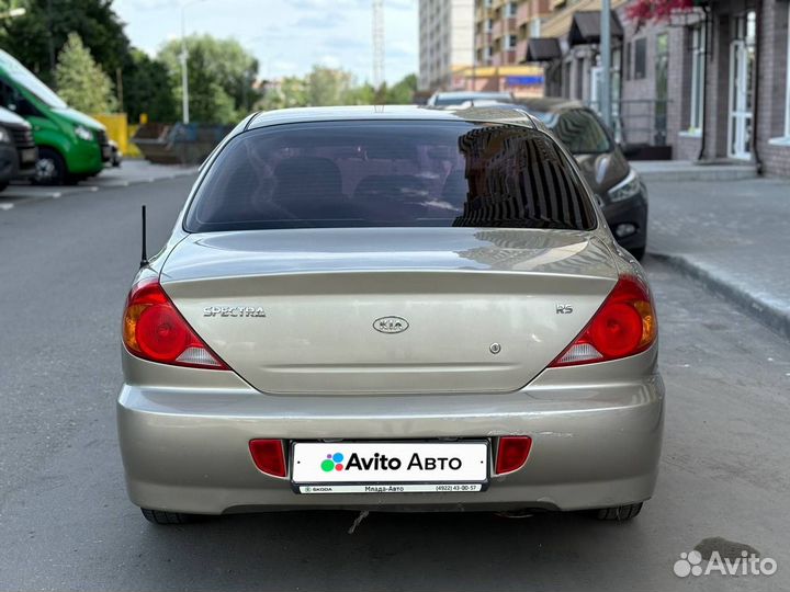 Kia Spectra 1.6 МТ, 2008, 291 254 км