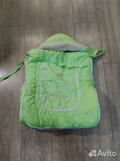 Зимний конверт в коляску