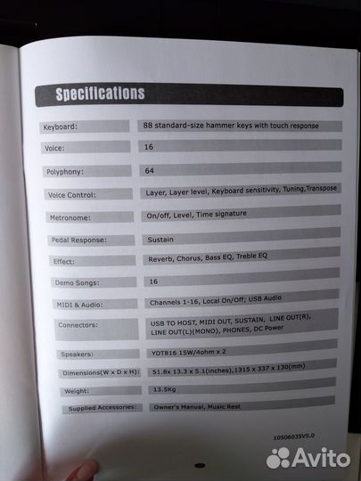 Электронное пианино