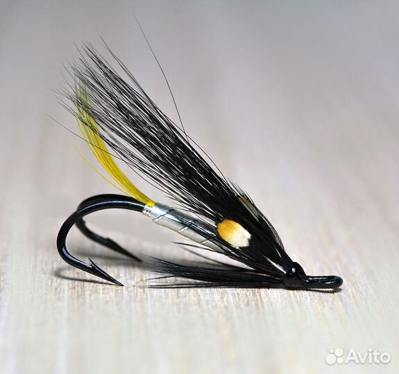 Лососевые мушки (на двойниках)