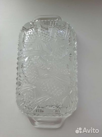 Хрустальная менажница