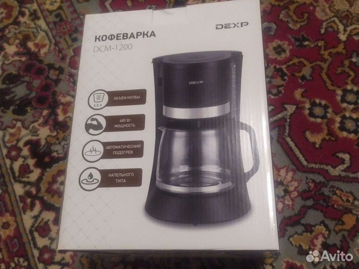 Кофеварка Dexp DCM-1200