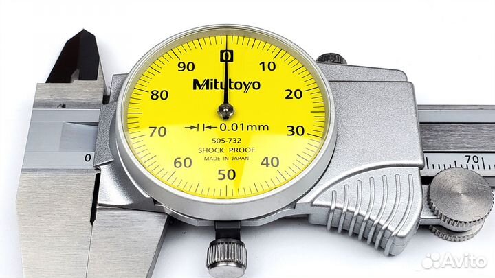 Штангенциркуль с круговой шкалой Mitutoyo 0-150мм
