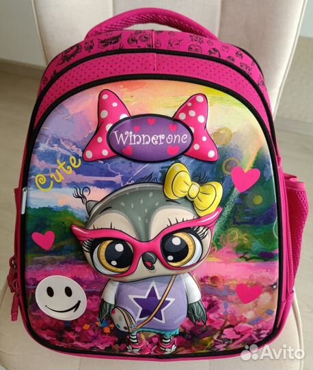 Рюкзак ранец школьный ортопедический для девочек