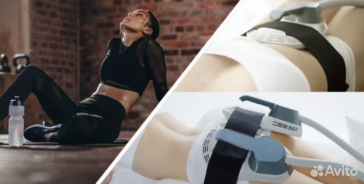 Emsculpt прокачка мышц и жиросжигание