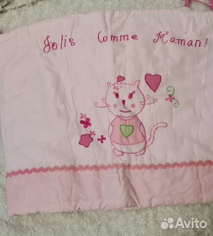 Бортик в детскую кроватку