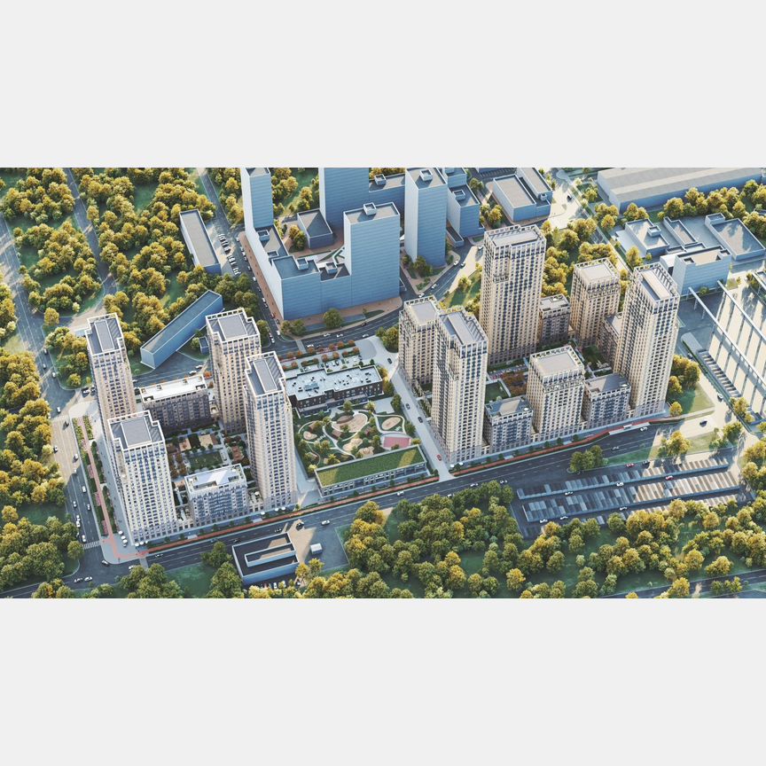 Квартира-студия, 29,3 м², 31/31 эт.