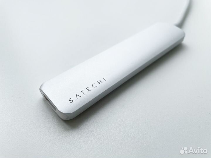 Satechi Slim Multiport V2, USB разветвитель цвет с