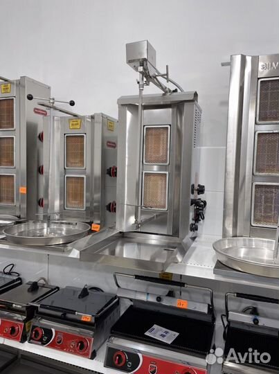 Газовый гриль для шаурмы