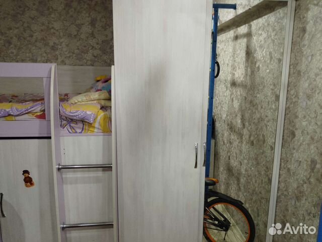 Детская кроватка со шкафом