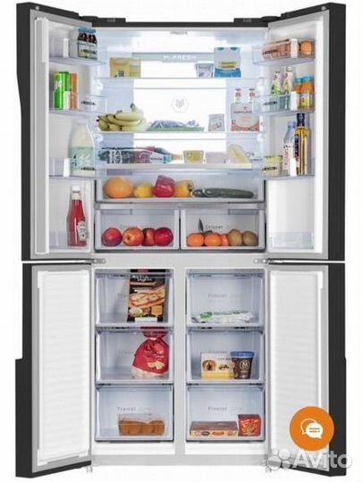 Многокамерный холодильник maunfeld MFF181NFB